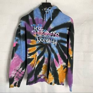 Vintage The Hundreds IN4MATION Tie Dye Graphic Hoodie